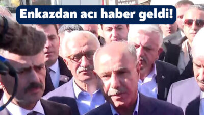 İçişleri Bakan Yardımcısı Mehmet Aktaş, Kocaeli'nin Gebze ilçesinde çöken