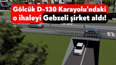 Kocaeli Büyükşehir Belediyesi, Gölcük’ün Ulaşlı Mahallesi’ne altgeçit yapmak için ağustos