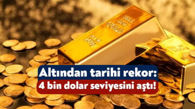 Dünyada ve Türkiye’de hem ekonomik hem de siyasi belirsizlikler altın