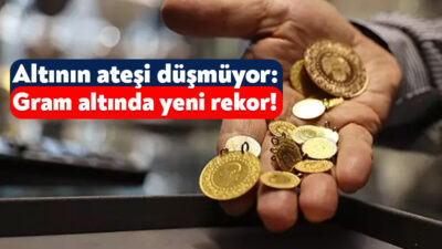 Altında son dönemde yaşanan yüksek seyir devam ediyor. Ons altın