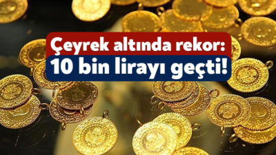 Altın piyasasında yaşanan yükseliş haftanın son işlem gününde de devam