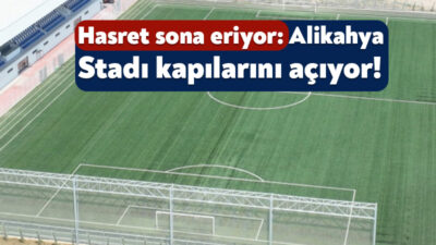 Kocaeli Büyükşehir Belediyesi tarafından İzmit’te inşa edilen Alikahya Stadı, 1