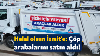 İzmit Belediyesinin, 76 milyon liralık yatırımla kente kazandırdığı 16 adet