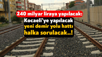 Ulaştırma ve Altyapı Bakanlığı, İstanbul’un kuzey kesiminden başlayarak Çayırova’ya kadar