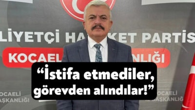 MHP Kocaeli İl Başkanı Tuncay Batı, 3 asil ve 3