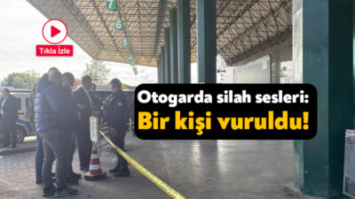 Kocaeli'de beylik tabancasıyla otogarda etrafa rastgele ateş açan bir uzman