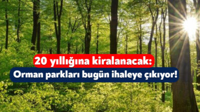 Kandıra’nın Yeşil Babaköy Orman Parkı ile İzmit’te yer alan Dikenlidere