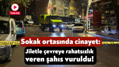 Kocaeli'nin İzmit ilçesinde iddiaya göre jiletle esnafa ve vatandaşlara rahatsızlık