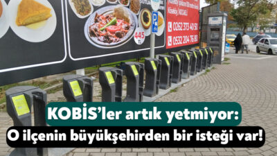 Kocaeli Büyükşehir Belediyesi’nin hizmetlerinden olan KOBİS’lerin yeterli olmadığı iddia edildi.