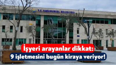 Kocaeli’de işletme açmak isteyen kişileri yakından ilgilendiren bir gelişme yaşandı.