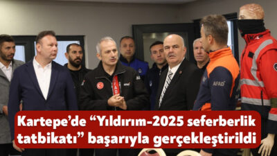 Kartepe Belediyesi ev sahipliğinde, Kartepe Kaymakamlığı Sivil Savunma Komisyonu kararı