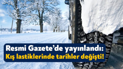 Zorunlu kış lastiği uygulamasında önemli bir karar alındı. Buna göre,