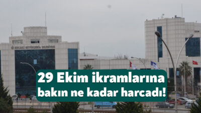 Kocaeli Büyükşehir Belediyesi, 29 Ekim Cumhuriyet Bayramı’ndaki etkinliklerde sunulacak ikramlar