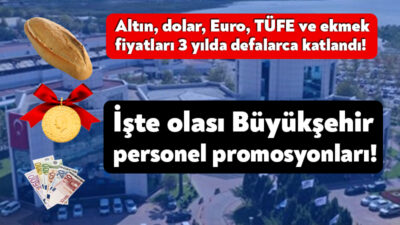 Kocaeli Büyükşehir Belediyesi, İSU ve bağlı şirketlerde görev yapan yaklaşık
