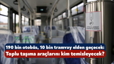 Kocaeli Büyükşehir Belediyesi, tramvay, tramvay durakları ve otobüslerin temizliği işi