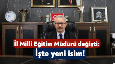 Uzun yıllardır Kocaeli İl Milli Eğitim Müdürü olarak görev yapan