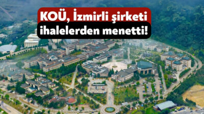 Kocaeli Üniversitesi, İzmir’de faaliyet gösteren Adefarma Ecza Deposu’nu bir yıl