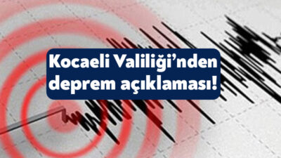 Tekirdağ’ın Marmaraereğlisi ilçesinde bugün deprem meydana geldi. Kocaeli’de de hissedilen