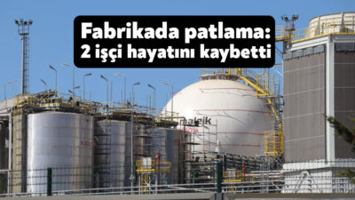 Kocaeli’nin Dilovası ilçesinde bulunan OSB içerisinde bir fabrikada meydana gelen