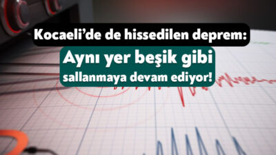 Bugün akşam saatlerinde merkez üssü Balıkesir olan deprem meydana geldi.
