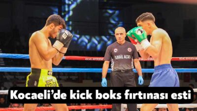 Kocaeli Büyükşehir Belediyesi’nin ev sahipliğinde düzenlenen Uluslararası Kick Boks Kemer