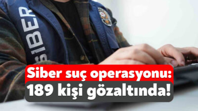 İçişleri Bakanı Ali Yerlikaya, siber suçlara yönelik Kocaeli'nin de aralarında