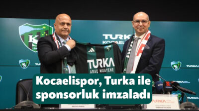 Kocaelispor, Turka Araç Muayene A.Ş. ile stadyum isim sponsorluk anlaşması