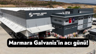 Kocaeli’de faaliyet gösteren Marmara Siegner Galvaniz Fabrikası’nın sahibi Ahmet Yıldırım’ın