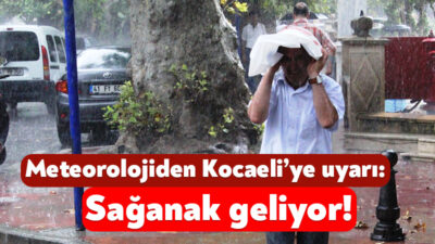 Meteoroloji Genel Müdürlüğü’nün yaptığı değerlendirmeye göre, Kocaeli’de bugün akşam saatlerinden