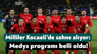 Türkiye A Milli Futbol Takımı, salı günü Kocaeli’de Gürcistan ile