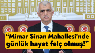 DEM Parti Kocaeli Milletvekili Ömer Faruk Gergerlioğlu, Körfez Mimar Sinan