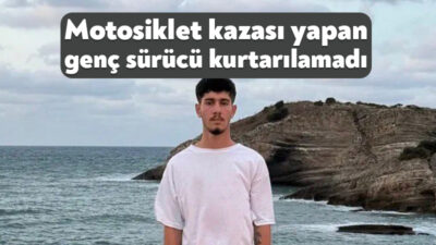Kocaeli'nin Derince ilçesinde meydana gelen motosiklet kazasında ağır yaralanan genç