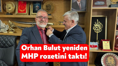 Milliyetçi Hareket Partisi’ne yıllar sonra yeniden katılan Orhan Bulut’a, eşi