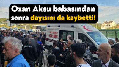 İzmit Belediyesi Muhtarlık İşleri Müdürü Ozan Aksu babasının vefatı sonrası