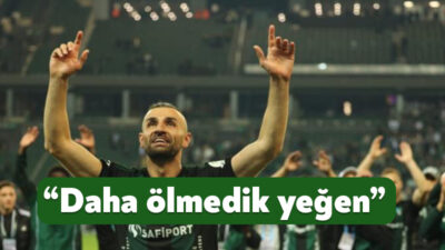 Kocaelispor’un Corendon Alanyaspor galibiyetindeki 2. golünü kaydeden 34 yaşındaki Serdar