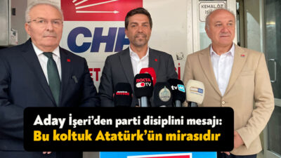 CHP Kocaeli İl Başkanlığı binasında düzenlenen basın açıklamasına partililer büyük