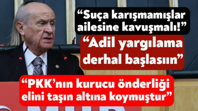 TBMM’de yeni yasama döneminin açılmasıyla birlikte grup toplantıları da başladı.