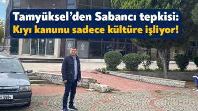 İYİ Parti İzmit İlçe Başkanı Haluk Tamyüksel, 3 yıldır kapalı