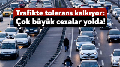 Kamuoyunda bir süredir beklenen trafik cezalarına yönelik düzenleme TBMM’ye bu