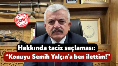 MHP Kocaeli eski il yöneticisi olduğunu ileri süren A.Ş. isimli