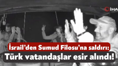 Dışişleri Bakanlığı tarafından yapılan açıklamada İsrail’in Türk vatandaşlarını alıkoyduğunu duyurdu.