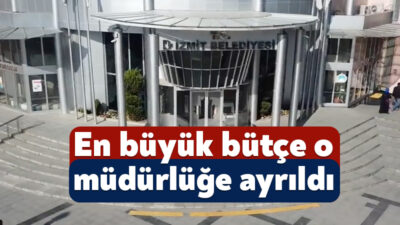 İzmit Belediyesi’nin ekim ayı 2’nci meclis oturumunda 2026 yılı bütçesi