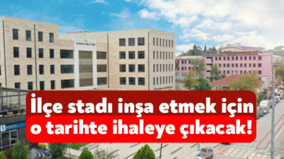 Kandıra Belediyesi, Çarşı Mahallesi’ne stat inşa etmeye hazırlanıyor. Bir yılda