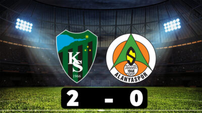 Trendyol Süper Lig’in 10. haftasında Kocaelispor evinde Corendon Alanyaspor ile