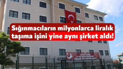 Kocaeli İl Göç İdaresi Müdürlüğü, eylül ayında düzensiz göçmenlerin barınma