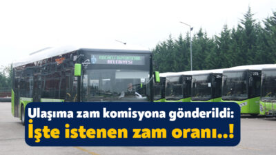 Kocaeli’de ulaşım zamlarına ilişkin gündem maddesi bugün görüşüldü. Toplu taşımanın