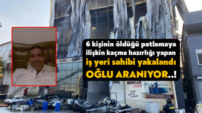 Kocaeli'nin Dilovası ilçesinde parfüm dolum tesisinde 6 kişinin öldüğü, 7