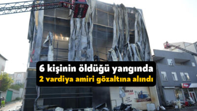 Kocaeli'nin Dilovası ilçesinde parfüm dolum tesisinde 6 kişinin hayatını kaybettiği,