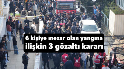 Kocaeli'nin Dilovası ilçesinde parfüm dolum tesisinde 6 kişinin hayatını kaybettiği,