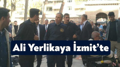 İçişleri Bakanı Ali Yerlikaya, bir dizi program kapsamında Kocaeli’ye gelerek